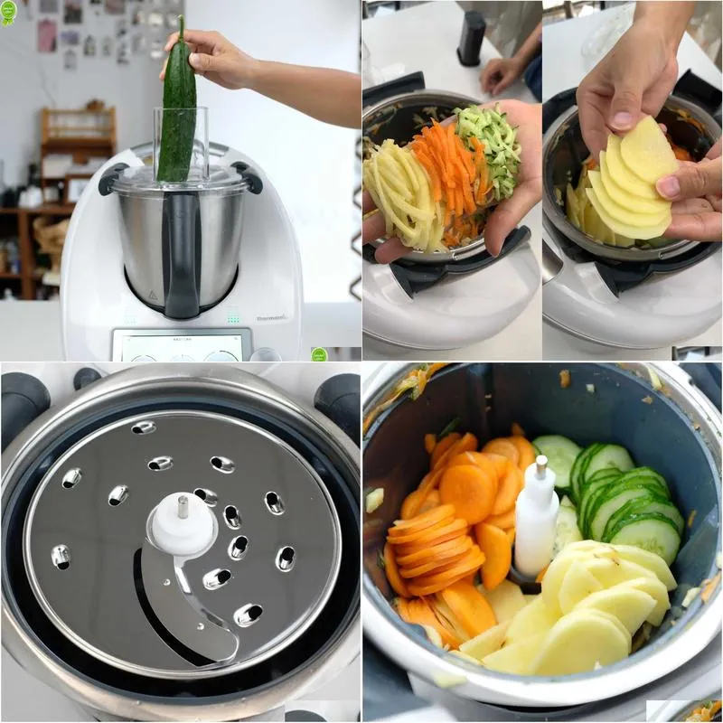 Vegetables Grater Cutter Multifunctional Vegetable Cutter Slicer For The Thermomix TM6 TM5 Multifunctional Mixcover Thermomix