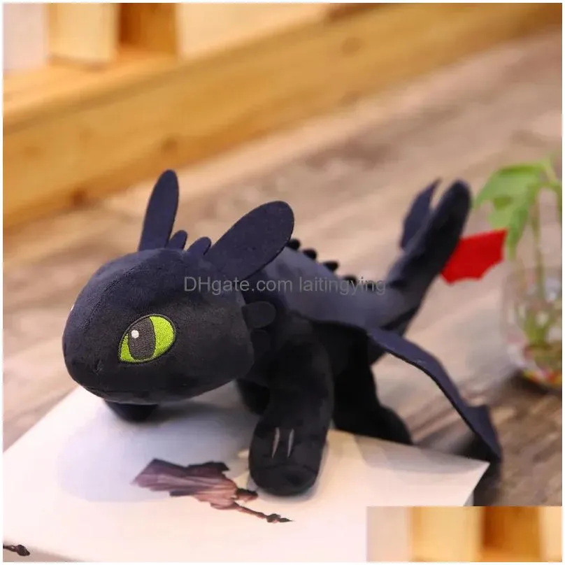 plush pillows cushions cushion/decorative pillow flying dragon toothless plush toy stuffed doll throw decorative anime cartoon figure gift for childre