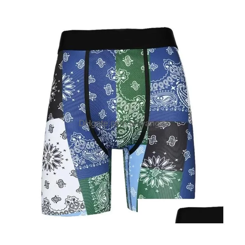 random styles mens underwear boxers breathable pattern underpants shorts pants