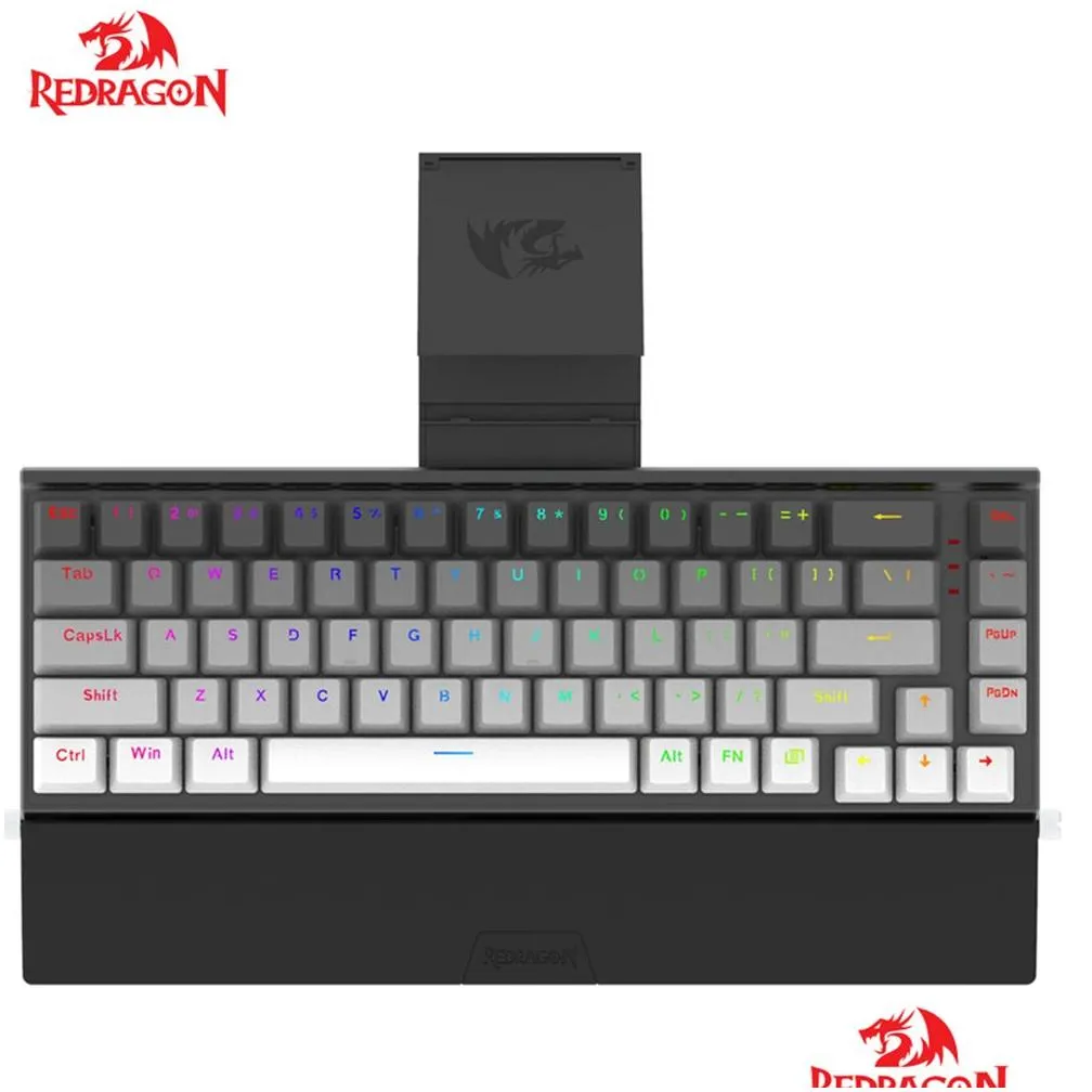 n K641 Full Metal Mechanical Keyboards RGB Backlit 68 Key PBT Gaming Keyboards Blue Red Switches For  PC