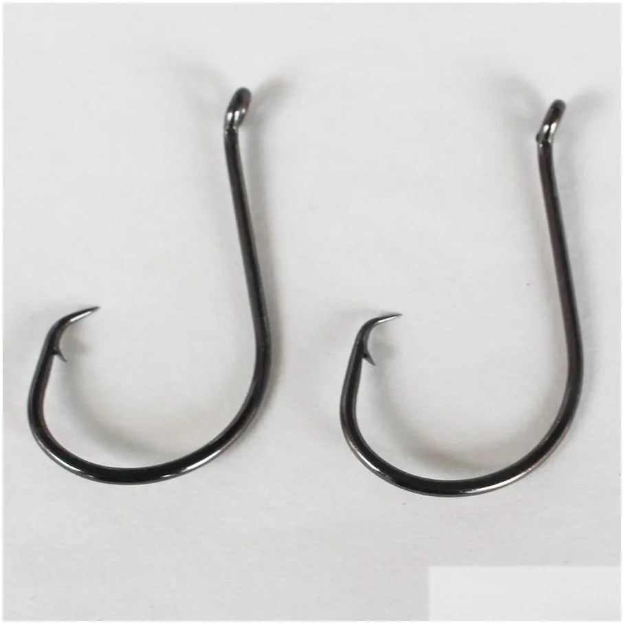 50pcs/lot 10/0 Japanese High Carbon Stainless Steel Chemically Sharpened Octopus Circle Ocean Fishing Hooks 7385 Ocean Fish Hooks