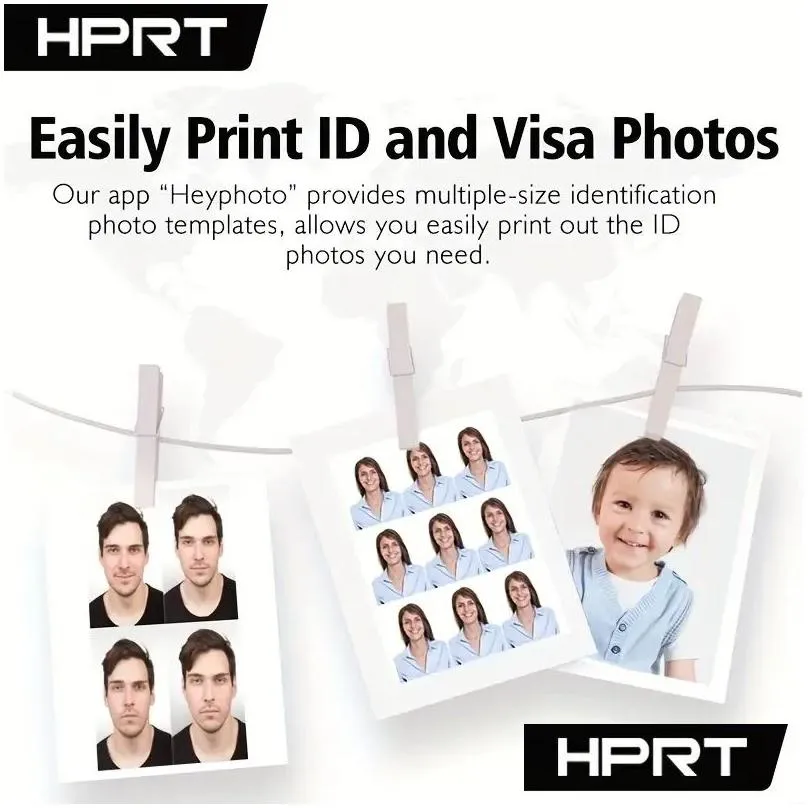 Print Photos Instantly From Your Phone - HPRT Wireless Mobile Photo Printer!