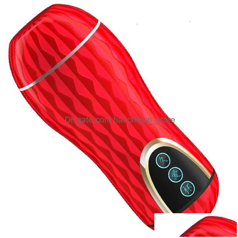  massager cute things telescopic masturbation training silicone  18 fake pussy vagina tail masters for men cap toys dog sm