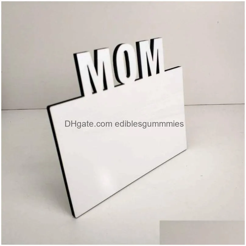 sublimation blank p o frame album ornaments diy heat transfer frames desktop decoration mothers day gift