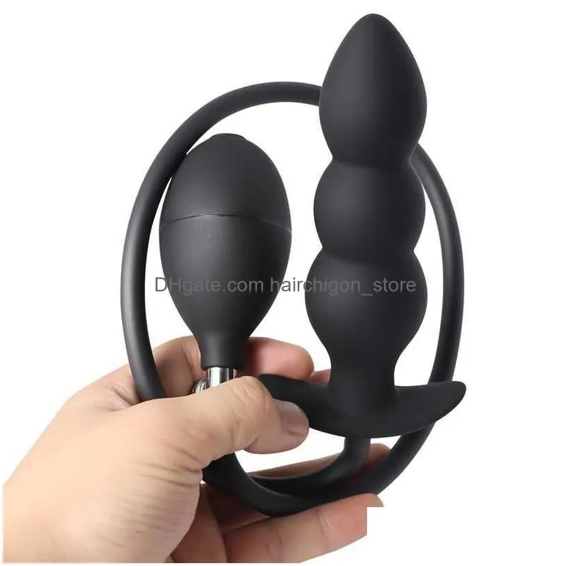  massager inflatable anal plug bdsm expander butt dilatator g spot stimulator prostate massager toys 18