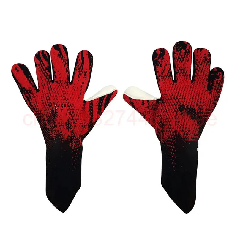 4MM Latex Thickened Soccer Goalie Professional Football Goalkeeper Gloves Kids Children 220613