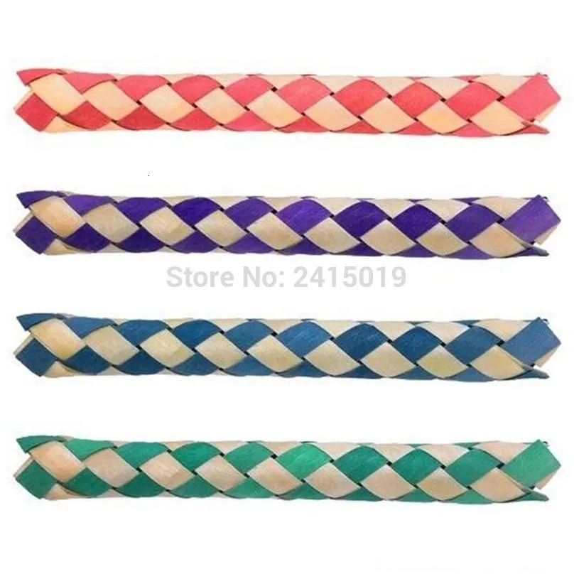 Other Festive & Party Supplies Ship 24Pc Chinese Finger Trap Magic Trick Joke Toys Party Favors Gifts Loot Bag Fillers Give Away Sh190 Dh89I