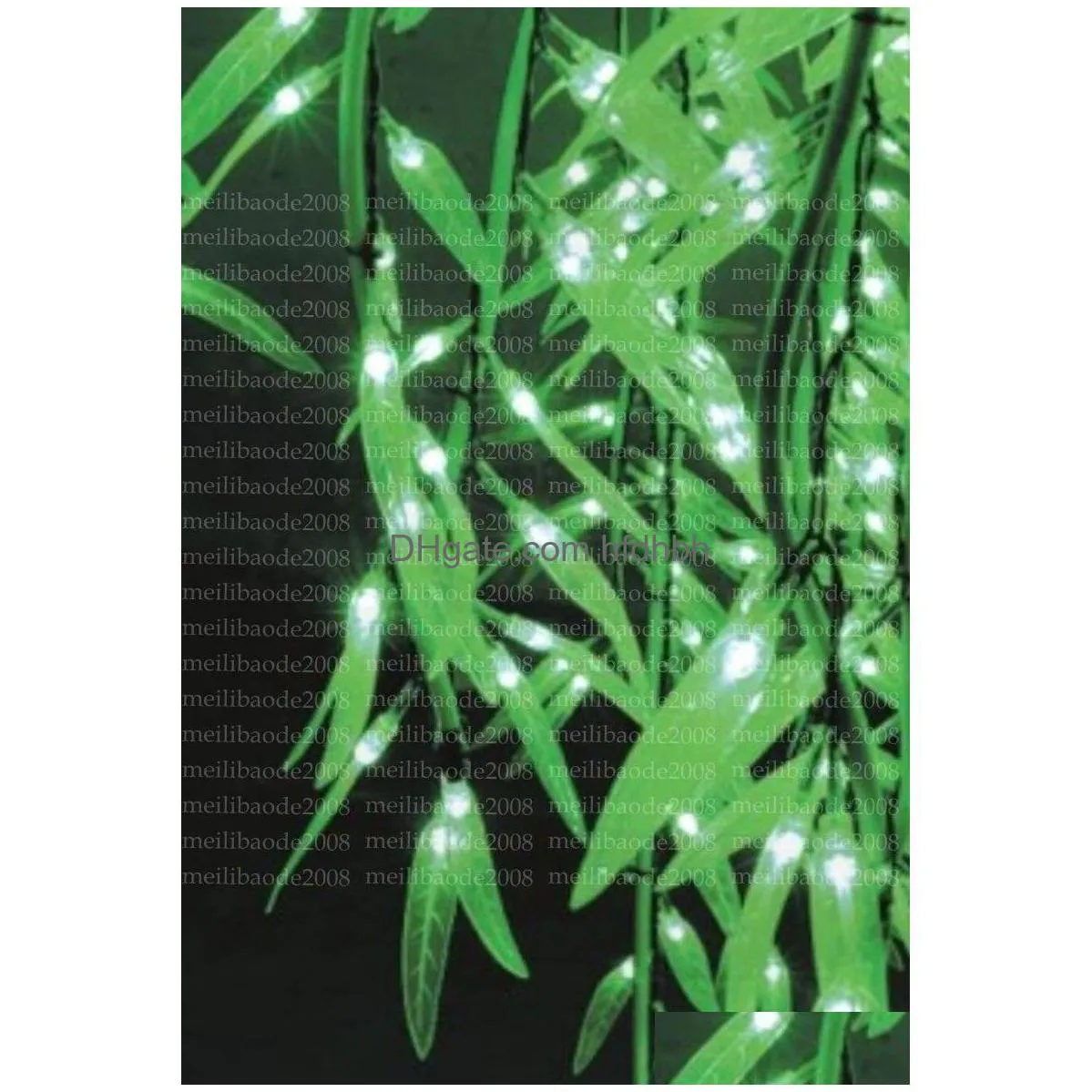 willow tree light 1152pcs led 2m/6.6ft / 960pcs led 1.8m rainproof christmas wedding party indoor or outdoor use ac 90-265v