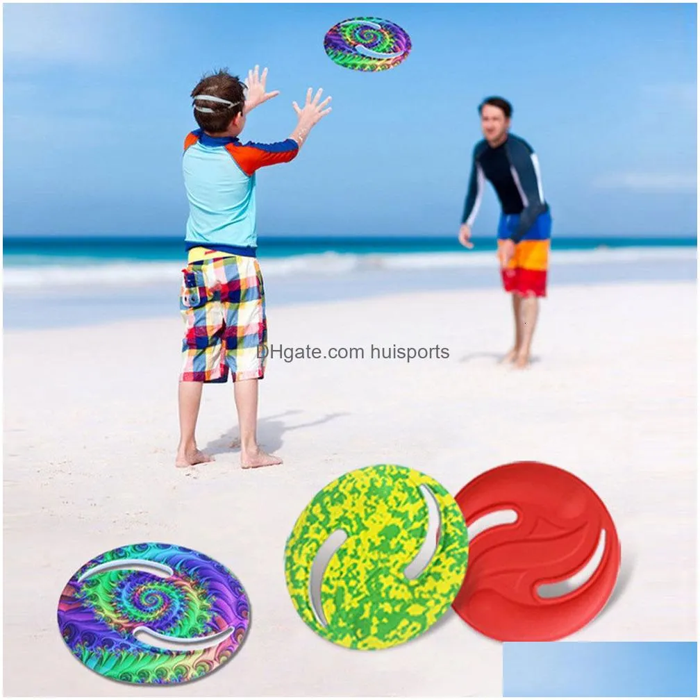 tennis rackets eva colorful flying discs water sports beach disc golf gravity boomerang outdoor pets training toys 230602