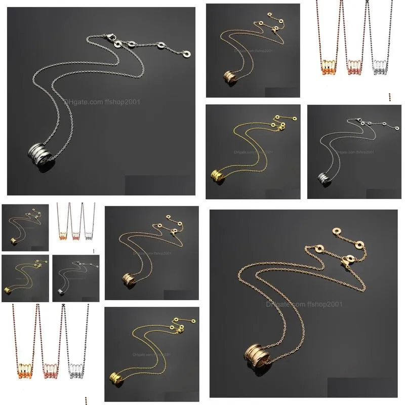 2013top quality stainless steel b letter spring pendant women designer necklaces gold sier rose colors lover necklace fashion couple