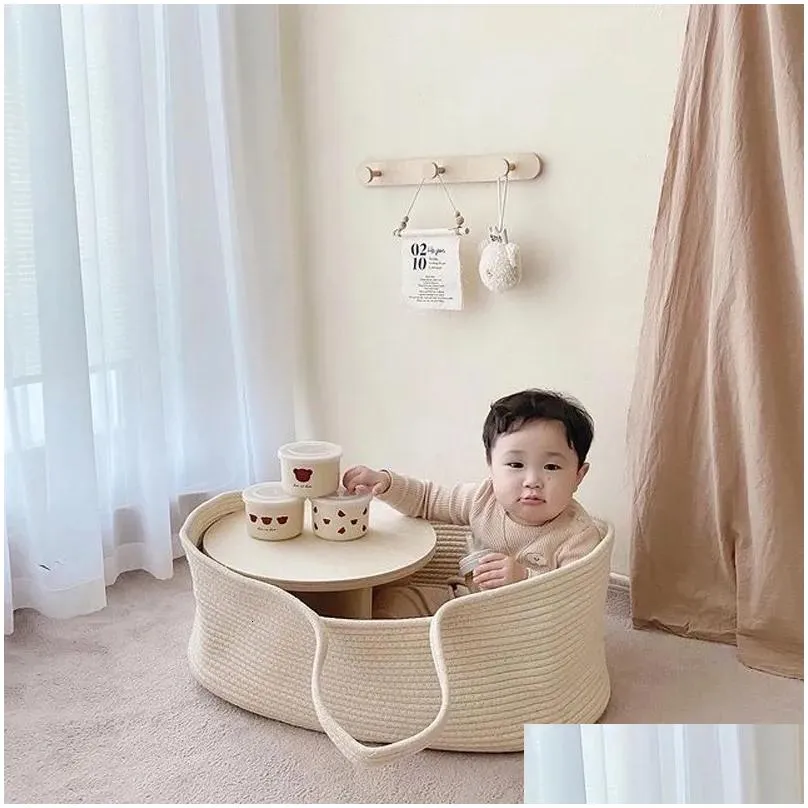 Baby Cribs Portable born Nest Bed Cotton Soft Breathable CoSleeping for Ninho Para Bebe 230904