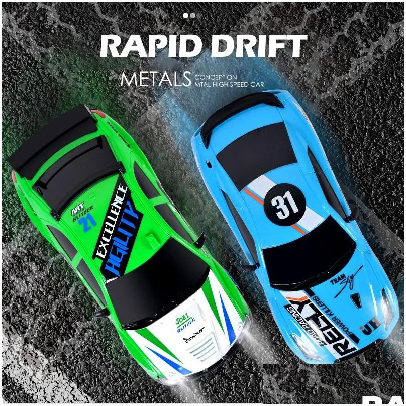 Electric/Rc Car Electric/Rc Car 2.4G Drift Rc 4Wd Toy Remote Control Gtr Model Ae86 Vehicle Racing Toys For Boys Childrens Gift Drop D Dhlwa