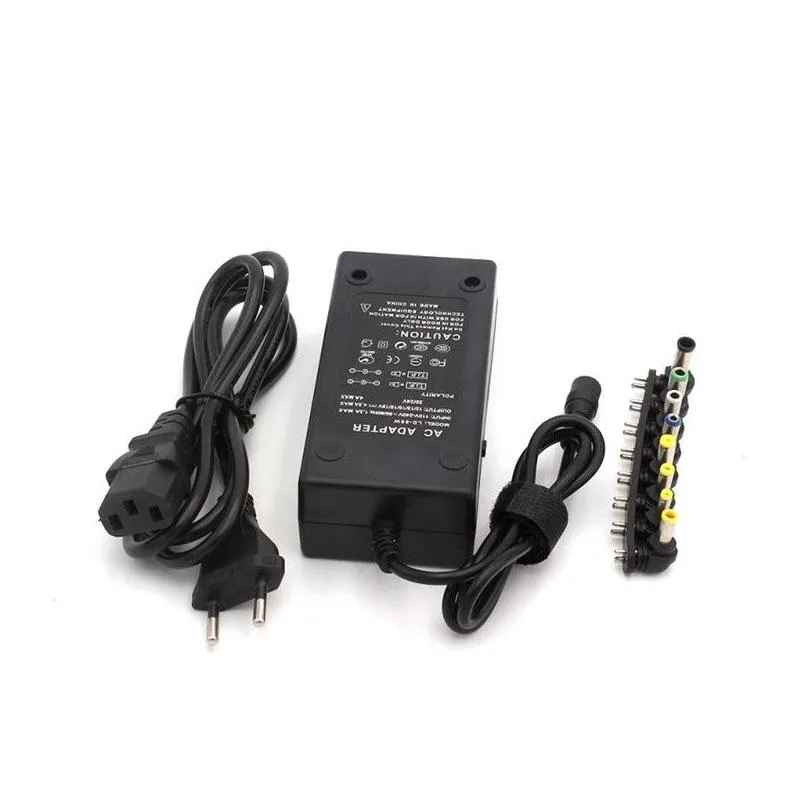 Universal Laptop  Notebook Power Adapter External Chargers 96W Adjustable Voltage 12-24v for HP DELL IBM  ThinkPad