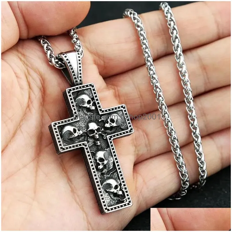 Mens motorcycle necklaces discount
