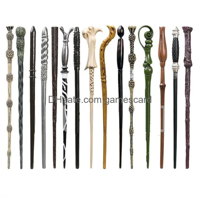 42 styles vintage magic wand party favor with gift box xmas halloween cosplay gifts