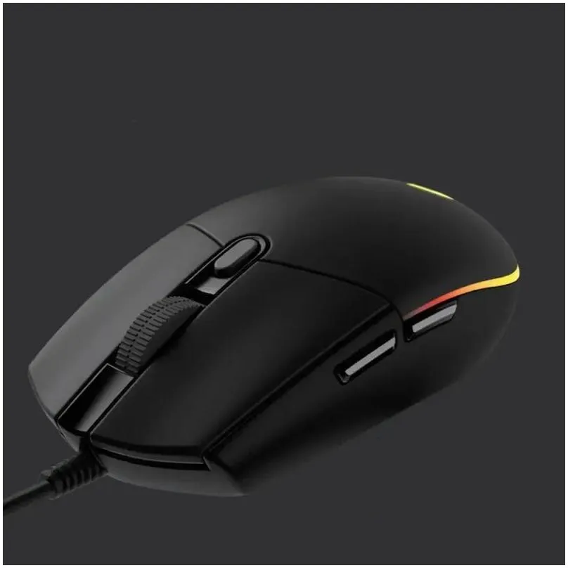 Mice G102 Second Generation Wired Mouse E-Sports Games Business Office RGB Luminous Mice Suitable For Notebook Computer Peripherals