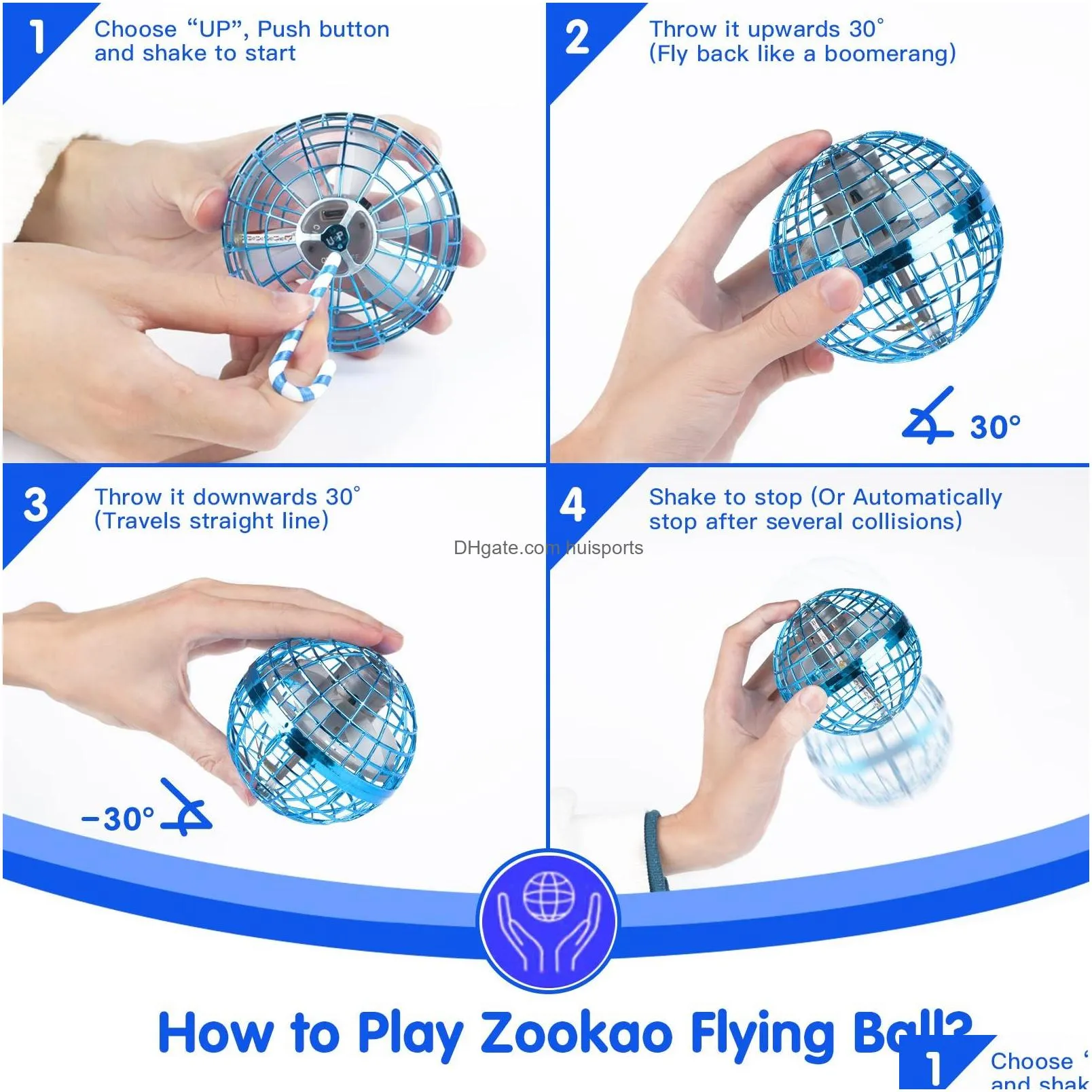 magic balls upgraded flying orb ball toys hover boomerang christmas xmas gifts for 618 year old boys girls safe indoor outdoor kids