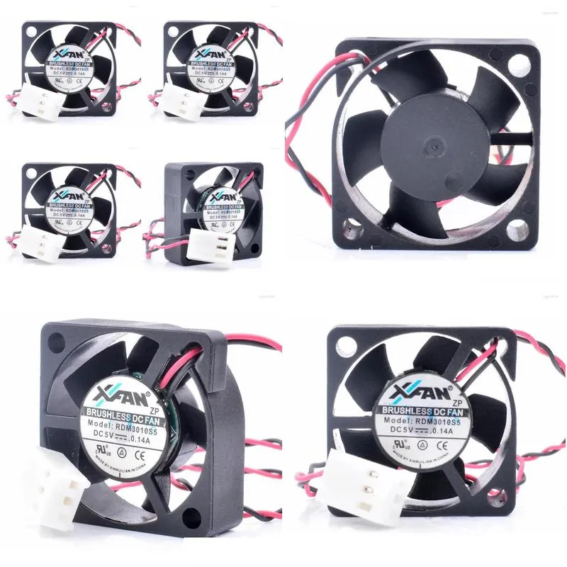 Computer Coolings Original RDM3010S 3cm 3010 30mm Fan 30x30x10mm 5V 0.14A Large Air Volume Miniature Small Cooling