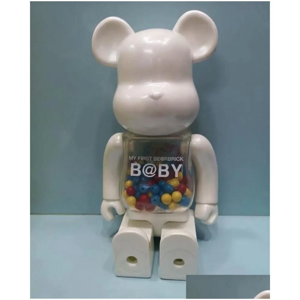 HOT 400% 28CM Bearbrick The century violent bear Chiaki figures Toy For Collectors Be@rbrick Art Work model decoration toys gift