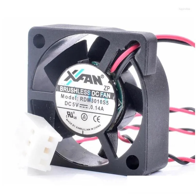 Computer Coolings Original RDM3010S 3cm 3010 30mm Fan 30x30x10mm 5V 0.14A Large Air Volume Miniature Small Cooling