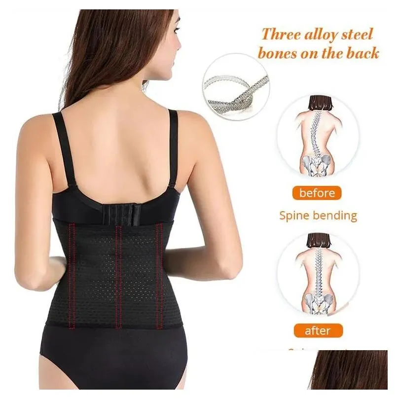 Epack Waist trainer shapers Slimming Belt Sexy waist trainer corset body modeling strap Belt Slimming Corset S-6XL