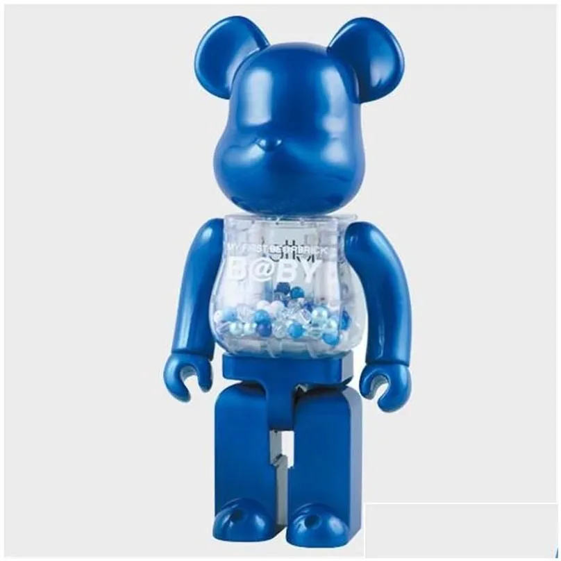 HOT 400% 28CM Bearbrick The century violent bear Chiaki figures Toy For Collectors Be@rbrick Art Work model decoration toys gift