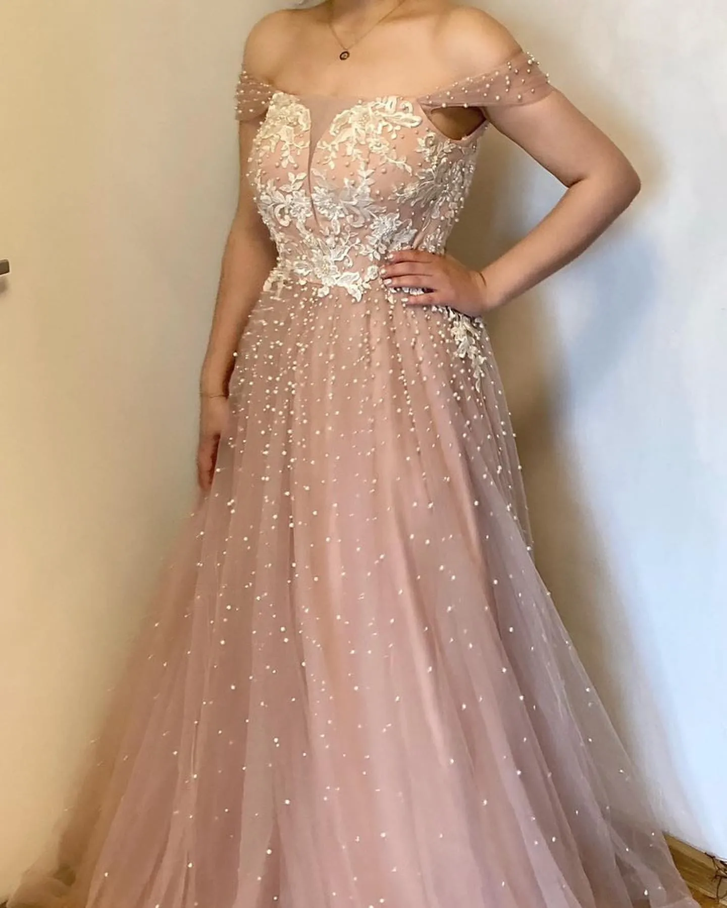 2024 Aso Ebi Arabic Blush Pink A-line Mother Of The Bride Dresses Lace Beaded Evening Prom Formal Party Birthday Celebrity Mother Of Groom Gowns Dress ZJ042