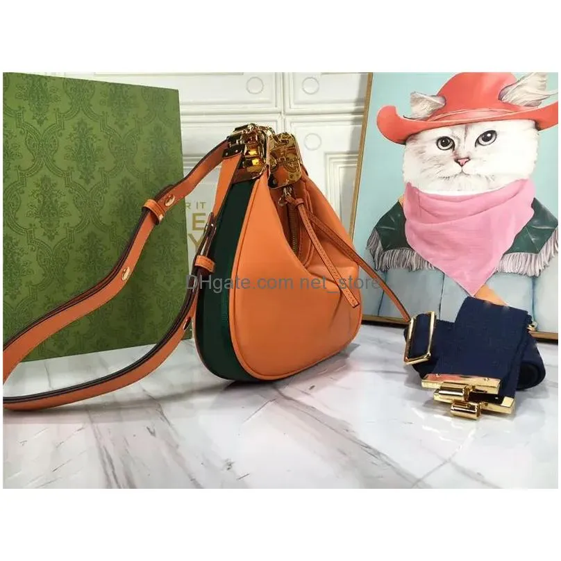 Other Bags Designer Luxury Handbags 702823 Bag Totes Attache Small Shoder In Beige Ebony Canvas 699409 Women G Tote Drop Delivery La Dhm7M