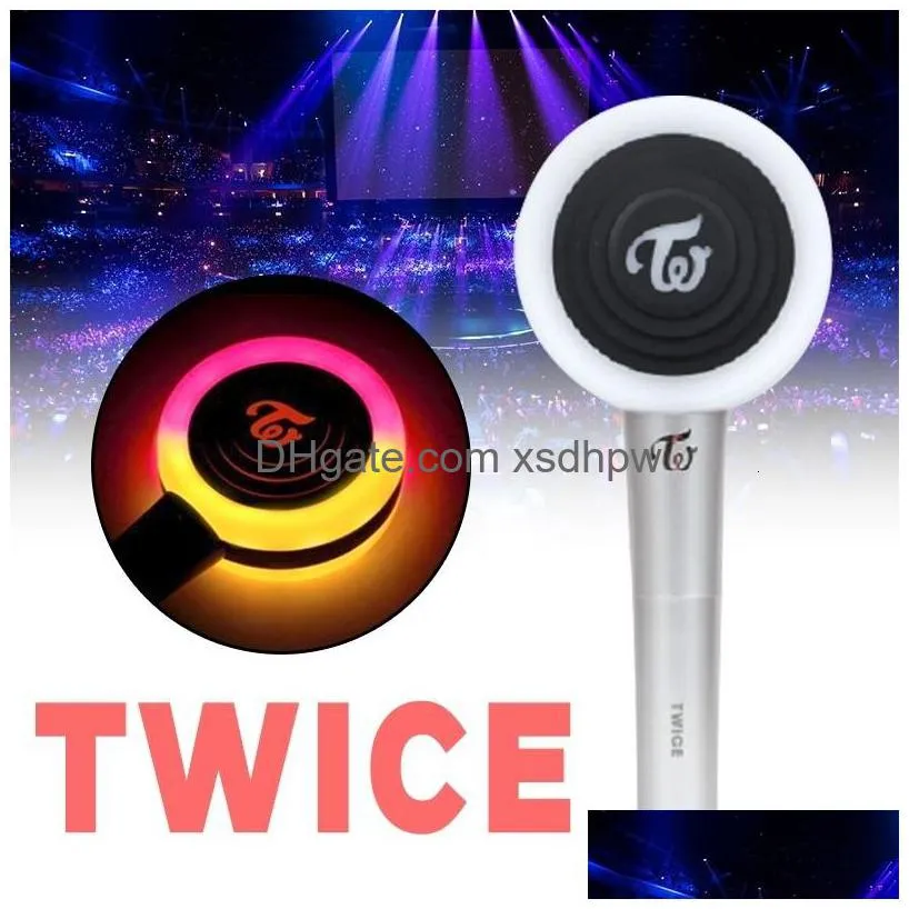 Kpop Twice LED Light Stick With Bluetooth, Lollipop Hand Lamp, And