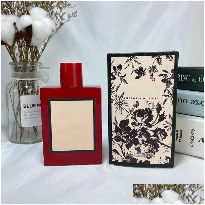 Women perfume EDT Flower bloom woman spray EDP 100ml highest quality charming and long Lasting fragrance fast delivery