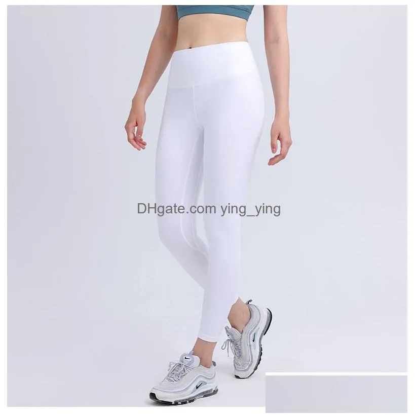 fashion yoga clothing high waist yoga pants with mini pockets tummy control workout pants for women 4 way stretch yoga leggings