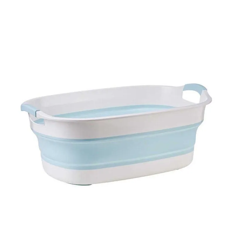 Bathing Tubs Seats Foldable Washing Non-Slip Bathtub Security Children Kids Bath Tub Portable Newborn Baby Folding Bath Tub Baby Swim Tubs