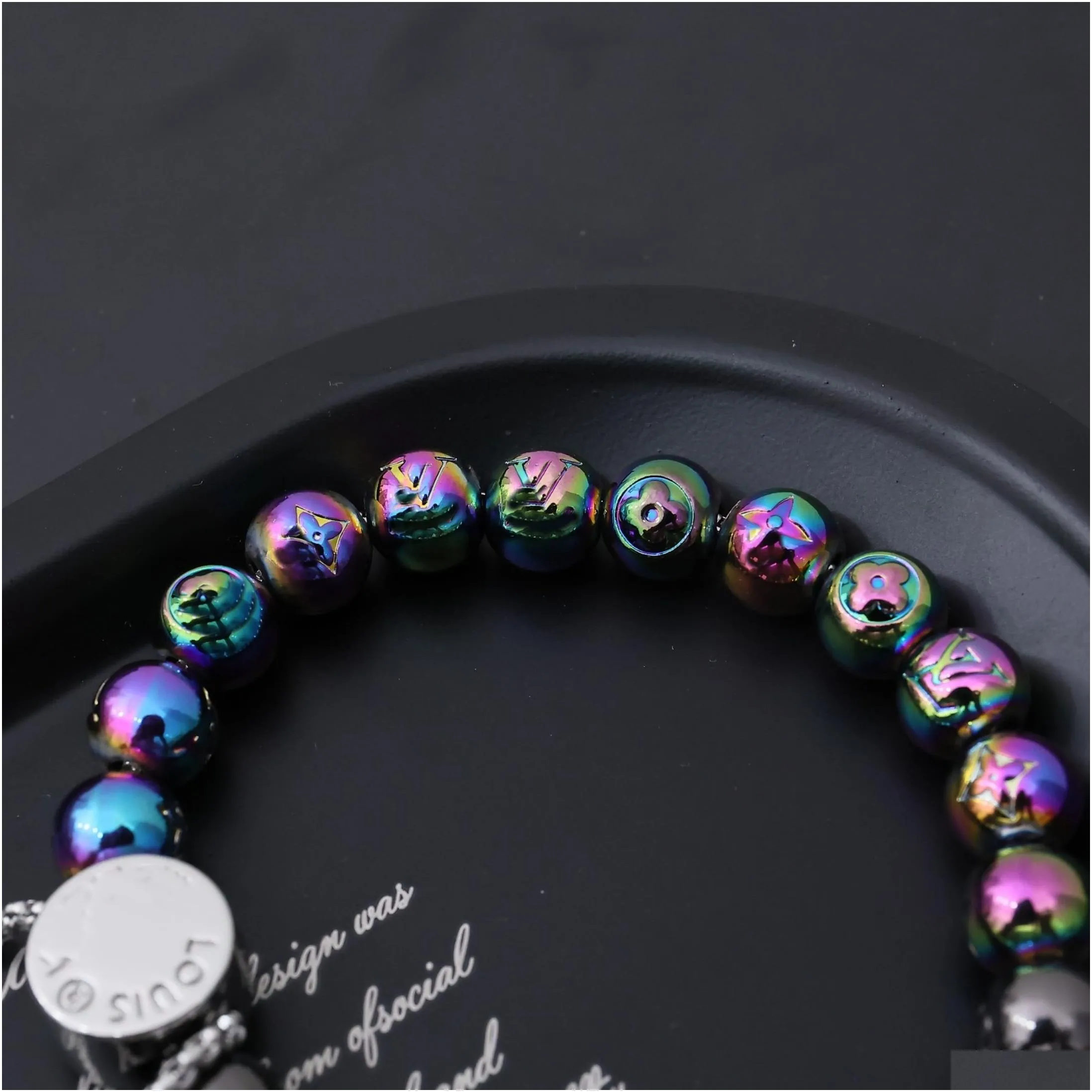bracelet designer bracelet designer jewelry luxury multi color silver classic monogram bracelet for men and women chinese top quality gift goth chic