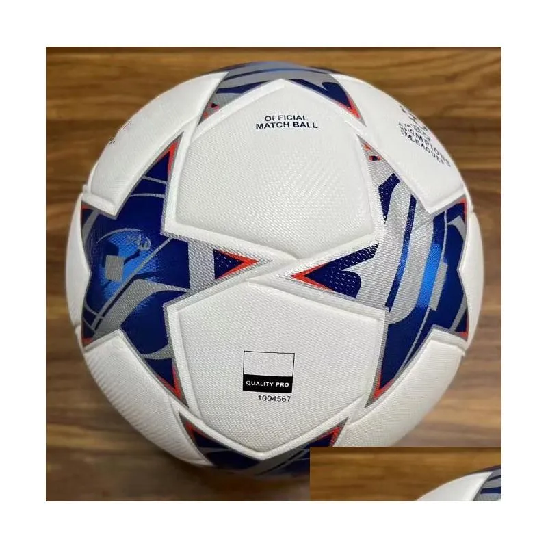 New 23 24 European champion Soccer ball size 5 2023 2024 Final KYIV PU balls granules slip-resistant football