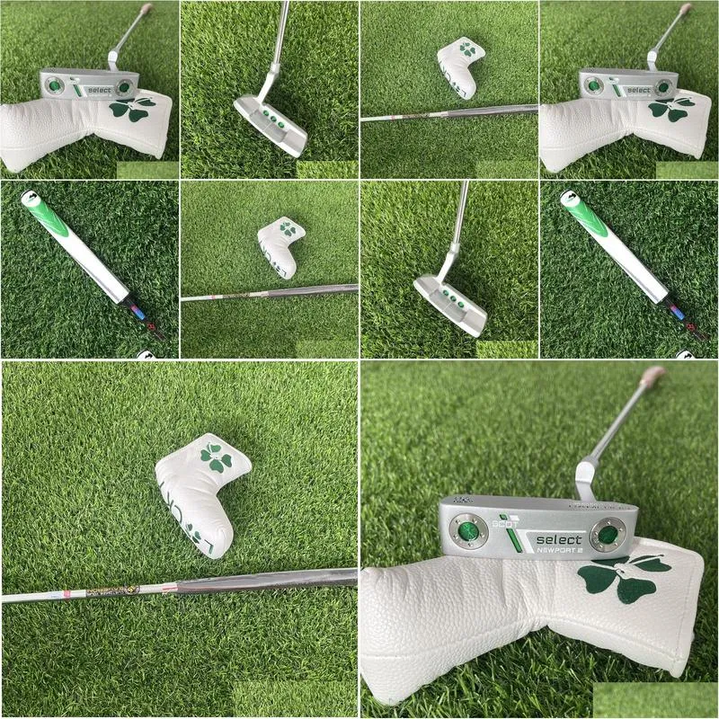 Other Golf Products Putter port 2 0 Length 32 33 34 35 Inches Lucky Clover Green With Headcover Right Handed 230103
