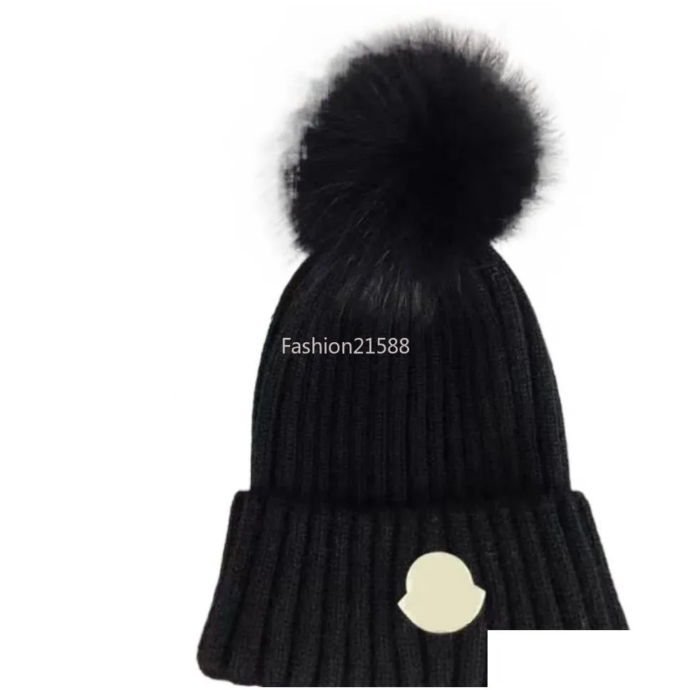 Beanie Hat Triangel Cappelli Cap and Icon for Man Mens Designer Womens Knit Woman Designer Winter Knitted Beanie Woolen Hat Women