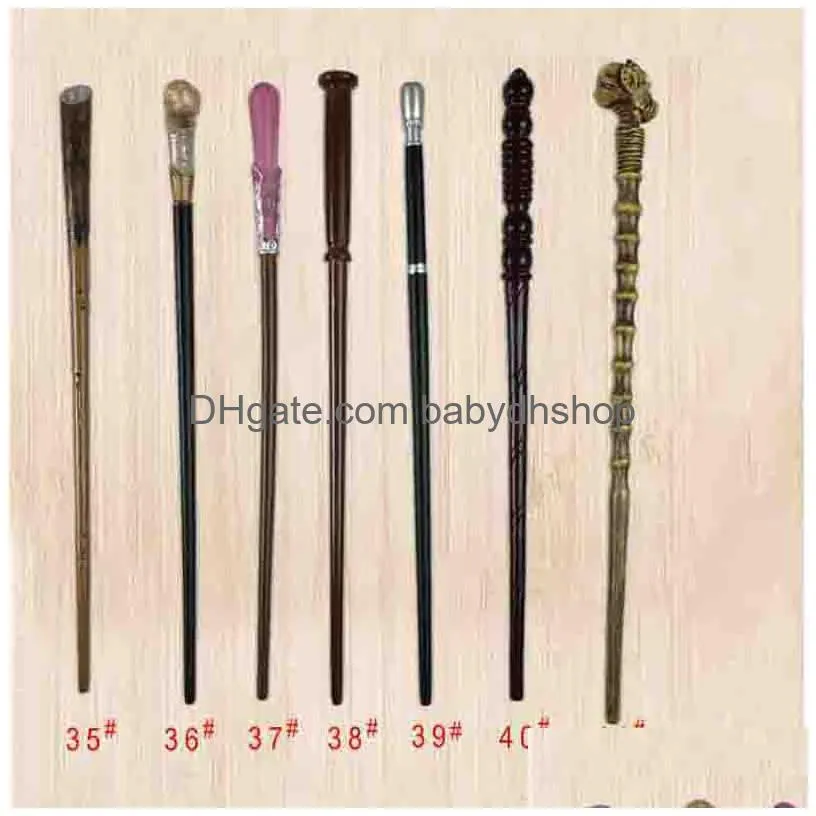 42 styles vintage magic wand party favor with gift box xmas halloween cosplay gifts