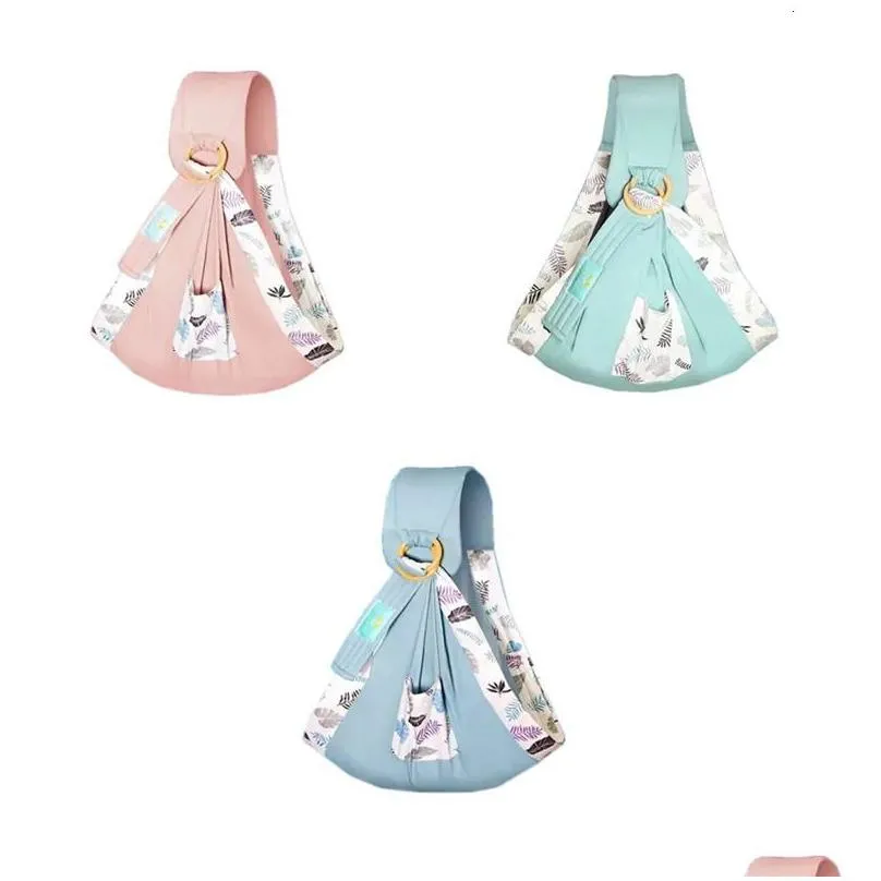 s Slings Backpacks Baby Wrap born Sling Dual Use Infant Nursing Cover Mesh Fabric Breastfeeding s Adjustable Kangaroo Bag 231101