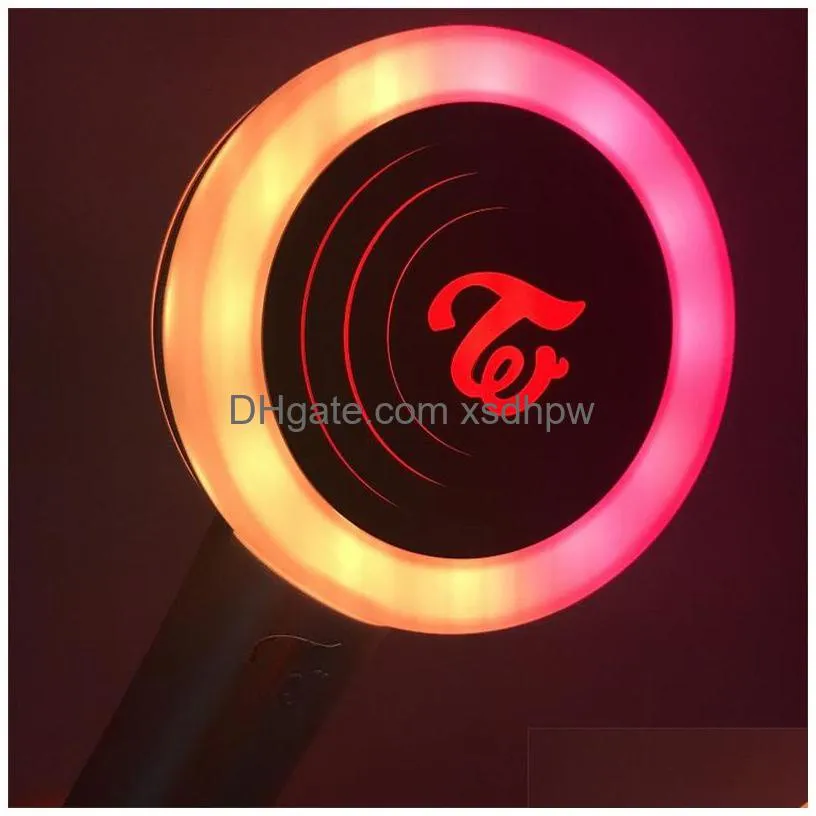 Kpop Twice LED Light Stick With Bluetooth, Lollipop Hand Lamp, And