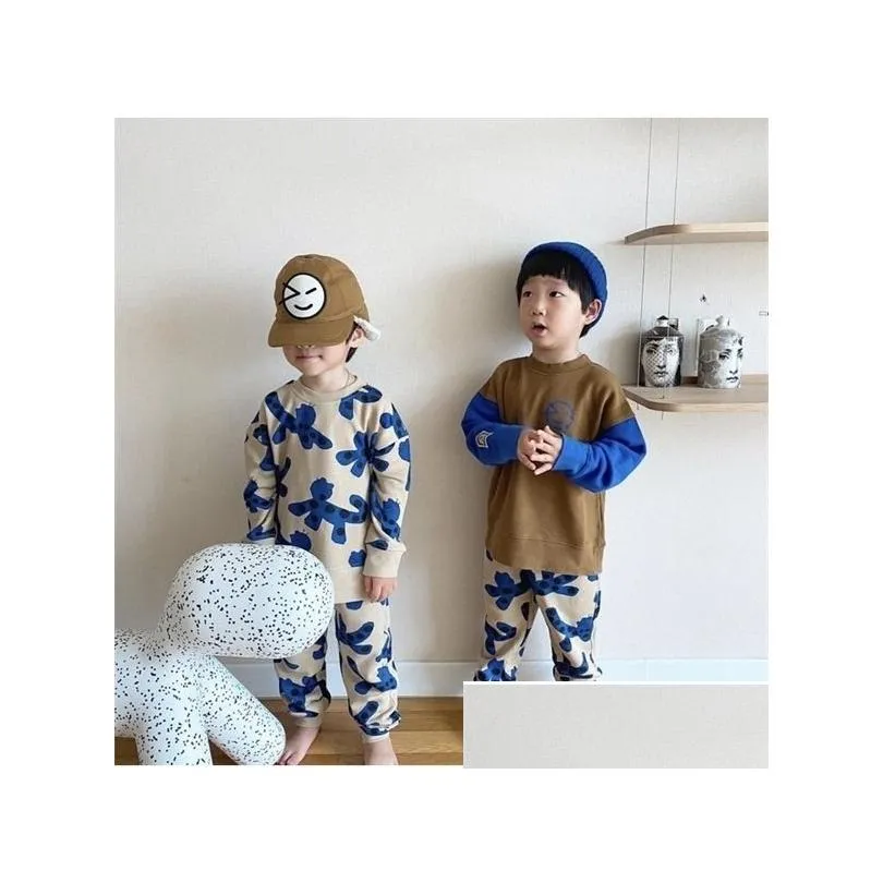 kids sweaters 2020 wynken brand autumn winter boys girls cartoon face print sweatshirts baby children outwear clothes tops x0401