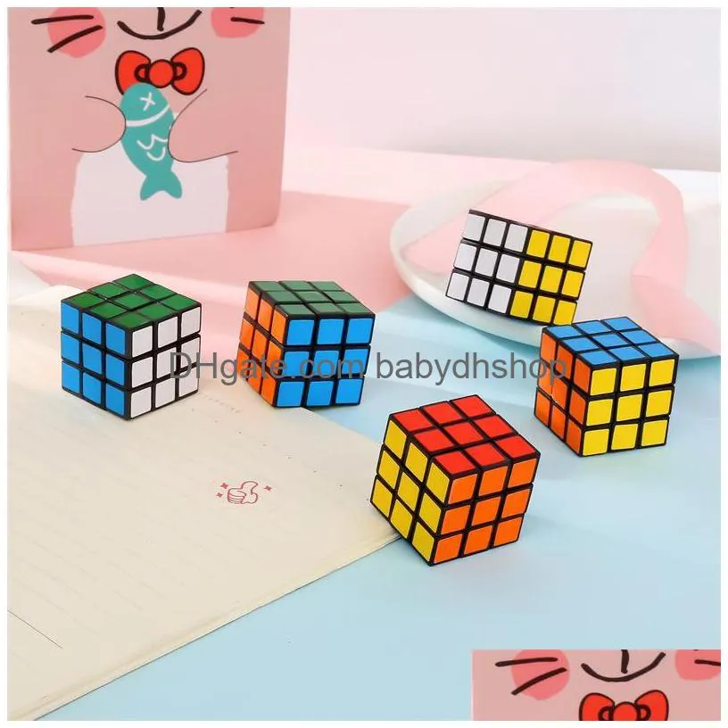 puzzle cube small size 3cm mini magic cube game learning educational game magic cube good gift toy decompression toys
