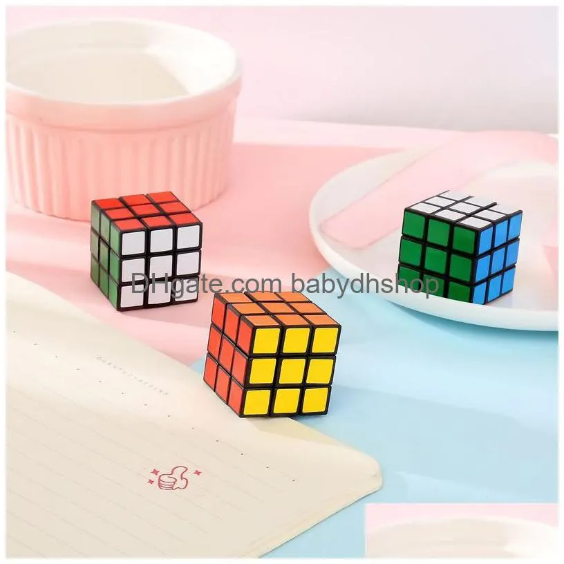 puzzle cube small size 3cm mini magic cube game learning educational game magic cube good gift toy decompression toys