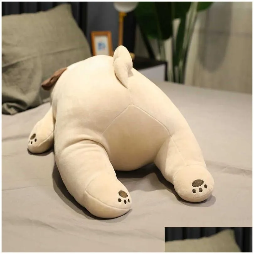 pug dog plush toy stuffed animal shar pei plushies doll soft dog plush toy throw pillow kids toys birthday gift for girlfriend q0727