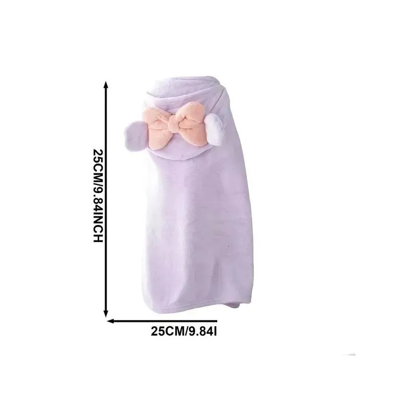 Towels Robes Boys Girls Coral Fleece Bathrobe Children Hooded Robes Kids Animal Towel Robe Baby Sleepwear Children`s Dressing Gown Soft