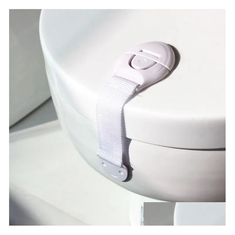 Multifunctional child cabinet drawer extension ribbon baby hand clamping proof cloth baby safety lock Gates