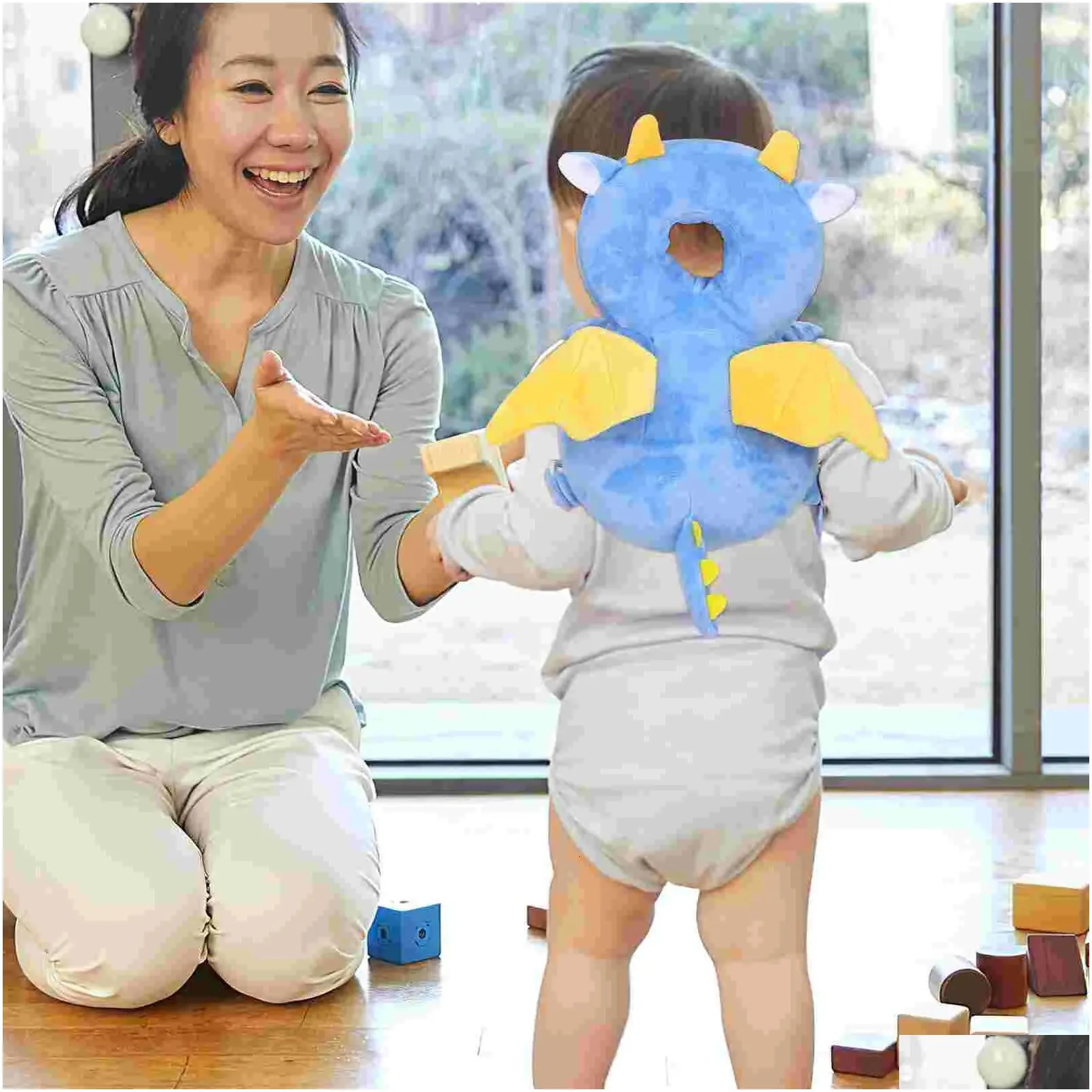 Bedding Sets Pillow Headrest Baby Backpack Protector Crawling Infant Heads Protection Cute Walking Assistant Buffer Child 231101