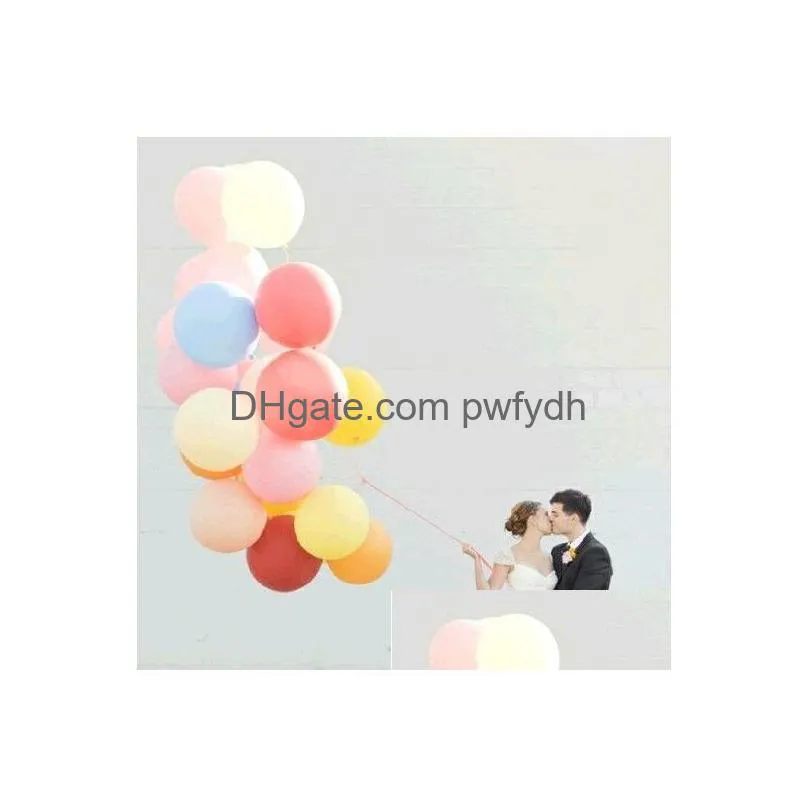 Party Decoration Happy Birthday Ing Celebration 36 Inch Super Big Large Latex Balloon Festival Drop Delivery Home Garden Festive Sup Dhvzn