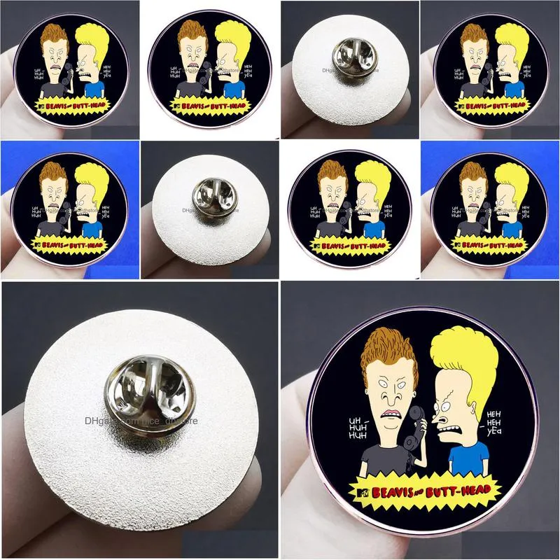 comic movie film quotes badge cute anime movies games hard enamel pins collect cartoon brooch backpack hat bag collar lapel badges