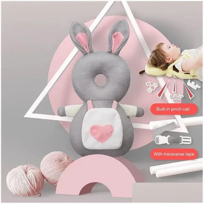 Baby Walking Wings Baby Walker Head Protector Baby Walkers Backpack Wear Safety Pad Cute Breathable And Soft Head Protection Walking Pillow