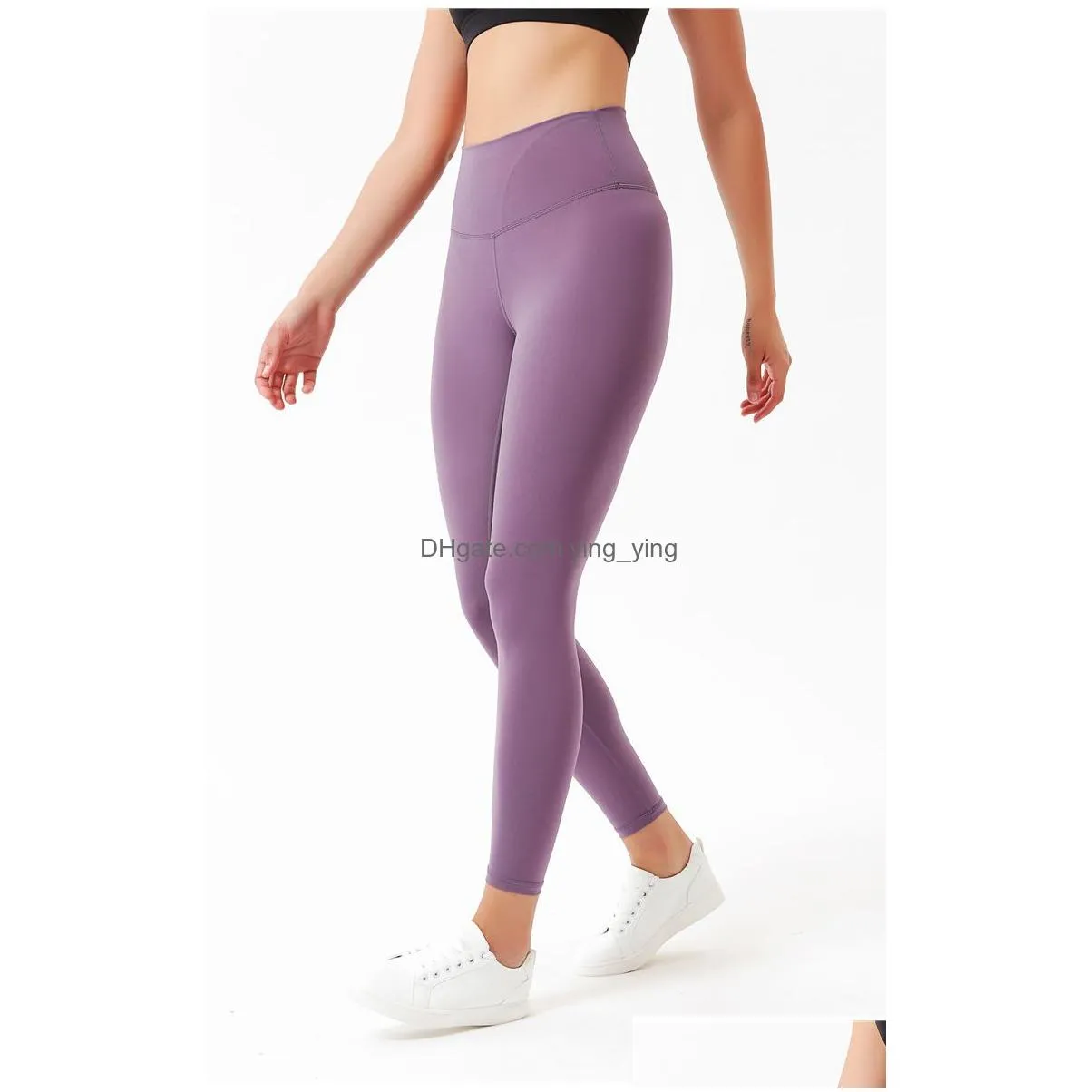 high waisted athletic leggings for women costumes tummy control workout pants 25 buttery soft single color yoga pants for workout running with inside mini